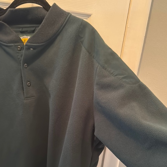 Cabela's Dark Green Lightweight Quarter zip Jacket - Picture 7 of 7